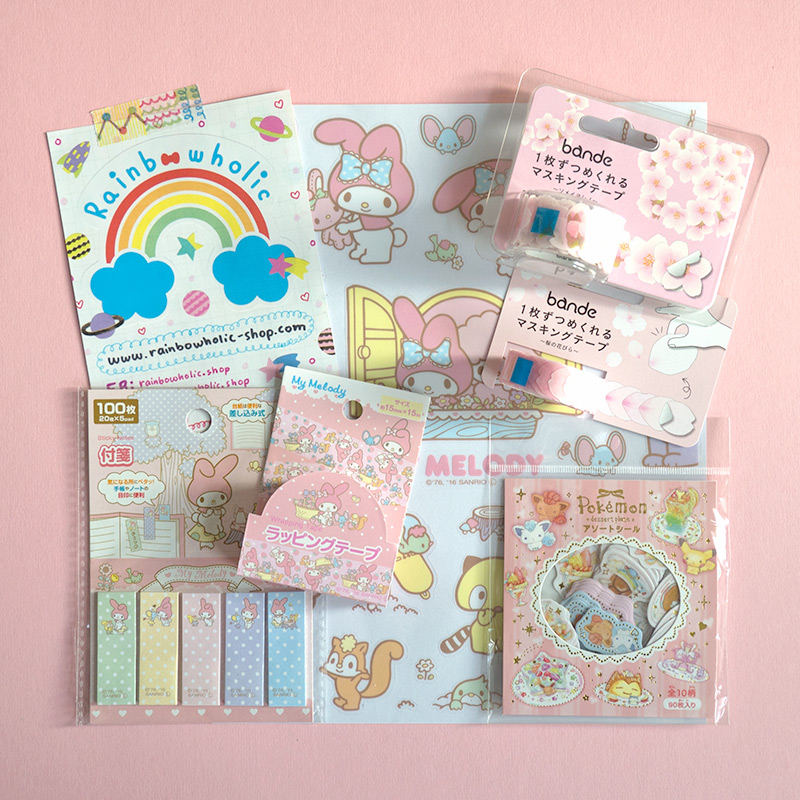 Japanese Stationery Shop Review – Rainbowholic Shop – kaoani